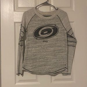 OFFICIAL CAROLINA HURRICANE VINTAGE NHL SWEATSHIRT